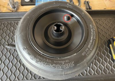 The Onewheel Pint valve cap.